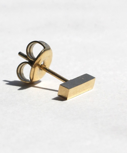 abaskdesign(アバスクデザイン)の「金属アレルギー対応 ロッドスモールステンレスピアス(ピアス(両耳用)・レディース・シルバー/ゴールド・FREE)」の10枚目の写真