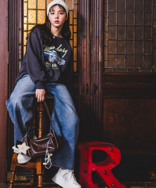 repipi armario（レピピ アルマリオ）の「ホックデニムワイドパンツ（デニムパンツ・キッズ・ブルー系その他/ブラック/ライトブルー/ブルー系その他2/ブルー系その他3/ブラック系その他/グレー系その他・SMALL/MEDIUM/LARGE）」の16枚目の写真