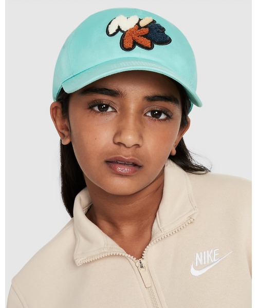 NIKE(ナイキ)の「《NIKEアパレル》YTH クラブ CB バブル キャップ US(キャップ・キッズ・ブラック/エメラルド/グレー系その他・フリー)」の6枚目の写真