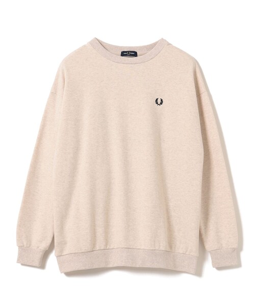 FRED PERRY（フレッドペリー）の「FRED PERRY / 別注 エンブロイダリー クルーネック スウェット（スウェット・メンズ・アイボリー/ブラック/ネイビー・X-LARGE/LARGE/MEDIUM/SMALL）」の15枚目の写真