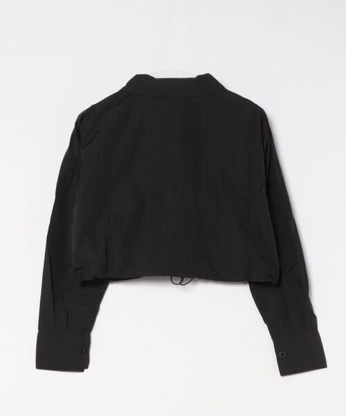 GORGE(ゴージ)の「《ショート丈×ミリタリー》レディース シャツブルゾン 羽織り 春夏秋(ブルゾン・レディース・ベージュ/カーキ/ブラック/グレー・F)」の14枚目の写真