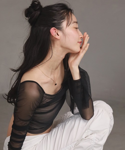 LHME（エルエイチエムイー）の「【WEB限定】“Moment”ハートダブルイヤーカフ/サージカルステンレス（金属アレルギー対応）【LHME / エルエイチエムイー】（イヤーカフ・レディース・ゴールド/シルバー・ONE SIZE）」の20枚目の写真