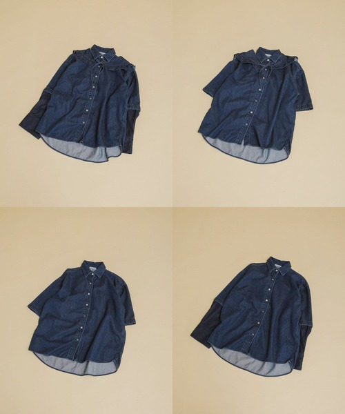 LAATO（ラート）の「denim blouse（シャツ/ブラウス）」 - WEAR