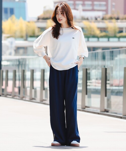 別注　LACOSTE×DOORS　クルーネックロングスリーブティーシャツ LACOSTE ×URBAN RESEARCH DOORS昨年好評につき、完売したTシャツ