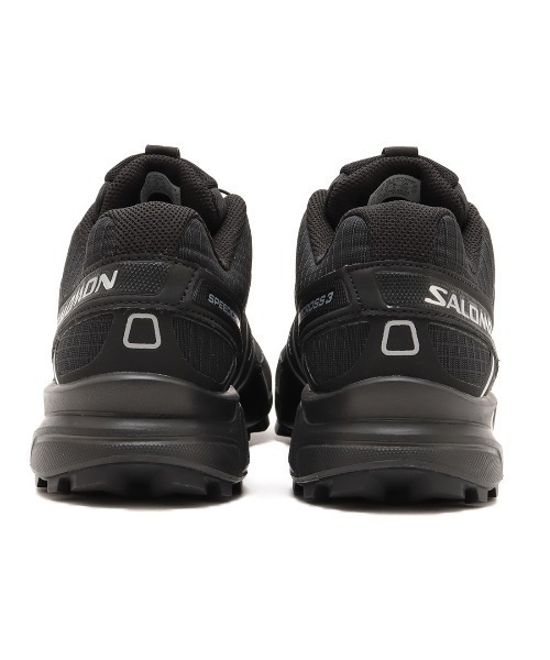 SALOMON(サロモン)の「SALOMON SPEEDCROSS 3 / サロモン スピードクロス 3(スニーカー・メンズ・ブラック・26.5cm/27.0cm/27.5cm/28.0cm/28.5cm/29.0cm/26.0cm/23.5cm/24.5cm/24.0cm/23.0cm/25.5cm/25.0cm/30.0cm)」の3枚目の写真