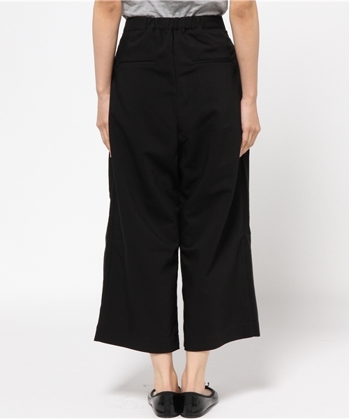 CIAOPANIC TYPY(チャオパニックティピー)の「【CIAOPANIC TYPY】ジョーゼット起毛ガウチョパンツ(その他パンツ・レディース・キャメル/ブラック・MEDIUM/SMALL)」の7枚目の写真