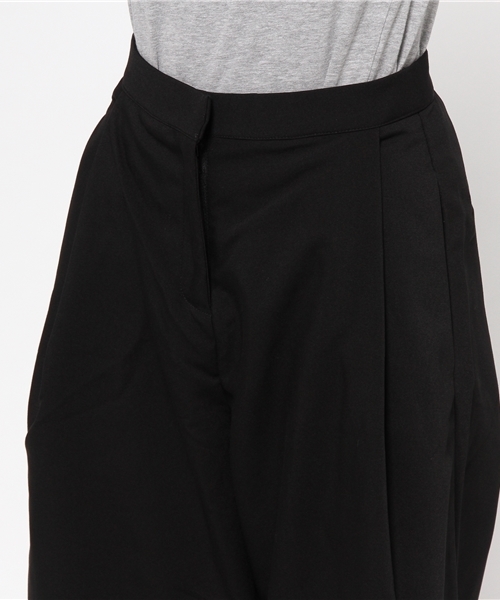 CIAOPANIC TYPY(チャオパニックティピー)の「【CIAOPANIC TYPY】ジョーゼット起毛ガウチョパンツ(その他パンツ・レディース・キャメル/ブラック・MEDIUM/SMALL)」の8枚目の写真