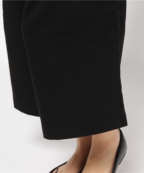 CIAOPANIC TYPY(チャオパニックティピー)の「【CIAOPANIC TYPY】ジョーゼット起毛ガウチョパンツ(その他パンツ・レディース・キャメル/ブラック・MEDIUM/SMALL)」の11枚目の写真