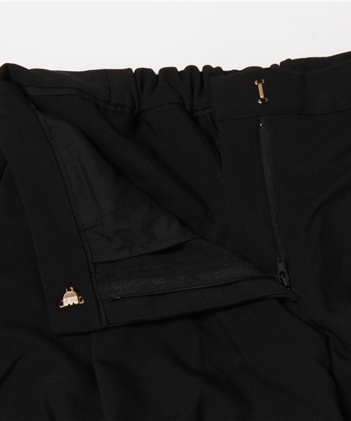 CIAOPANIC TYPY(チャオパニックティピー)の「【CIAOPANIC TYPY】ジョーゼット起毛ガウチョパンツ(その他パンツ・レディース・キャメル/ブラック・MEDIUM/SMALL)」の12枚目の写真