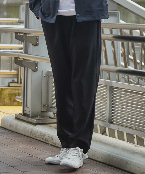 UNION STATION(ユニオンステーション)の「【セットアップ着用可能】ポリエステルギャバジンワンタックセミテーパードパンツ(その他パンツ・メンズ・ブラック/グレー/ブラウン・M/S/L)」の17枚目の写真