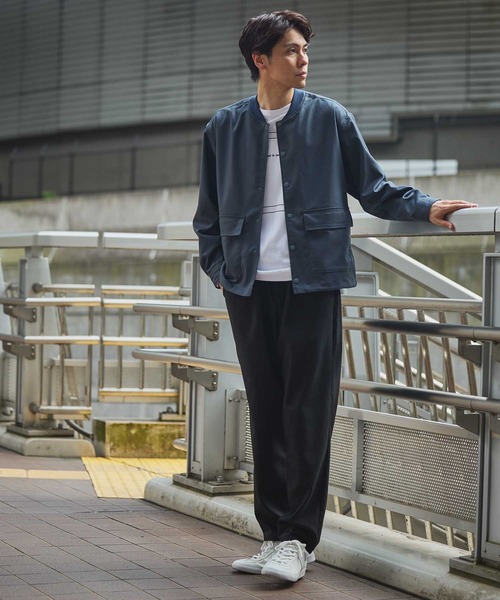 UNION STATION(ユニオンステーション)の「【セットアップ着用可能】ポリエステルギャバジンワンタックセミテーパードパンツ(その他パンツ・メンズ・ブラック/グレー/ブラウン・M/S/L)」の20枚目の写真