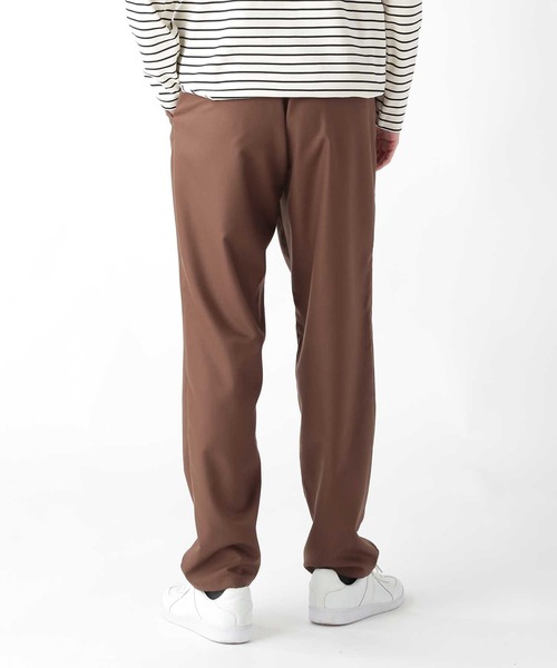 UNION STATION(ユニオンステーション)の「【セットアップ着用可能】ポリエステルギャバジンワンタックセミテーパードパンツ(その他パンツ・メンズ・ブラック/グレー/ブラウン・M/S/L)」の14枚目の写真