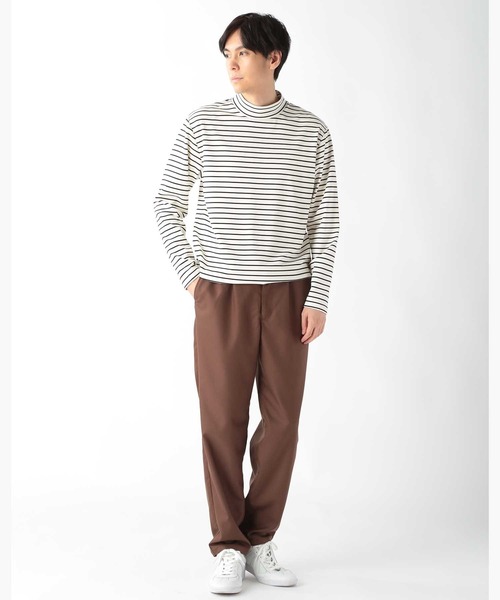 UNION STATION(ユニオンステーション)の「【セットアップ着用可能】ポリエステルギャバジンワンタックセミテーパードパンツ(その他パンツ・メンズ・ブラック/グレー/ブラウン・M/S/L)」の15枚目の写真