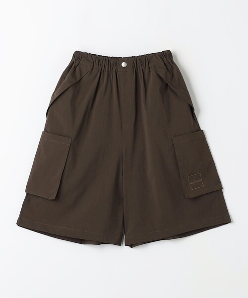 WILD THINGS(ワイルドシングス)の「【別注】<WILD THINGS>TJ カーゴ ショートパンツ / キッズ 140cm-160cm(カーゴパンツ・キッズ・ダークグリーン/ベージュ/ダークブラウン・L(160cm)/M(140-150cm))」の2枚目の写真