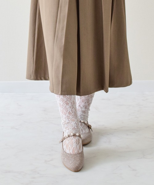 Bridget Birkin(ブリジットバーキン)の「【Bridget Birkin】パールストラップメリージェーンパンプス(541527)(パンプス・レディース・ブラック系その他/ブラック系その他2/ゴールド/ブラック・23/23.5/24/24.5/22.5)」の15枚目の写真