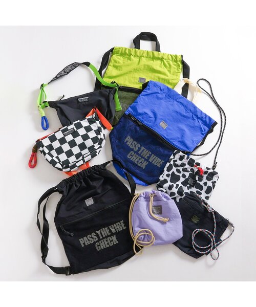 BREEZE（ブリーズ）の「ショルダーポーチ（ショルダーバッグ・キッズ・オフホワイト/ブラック/ラベンダー・FREE）」の9枚目の写真