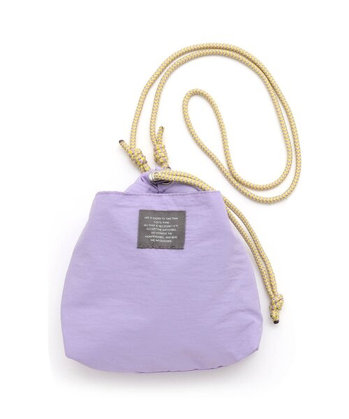 BREEZE（ブリーズ）の「ショルダーポーチ（ショルダーバッグ・キッズ・オフホワイト/ブラック/ラベンダー・FREE）」の14枚目の写真