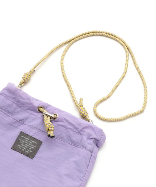 BREEZE（ブリーズ）の「ショルダーポーチ（ショルダーバッグ・キッズ・オフホワイト/ブラック/ラベンダー・FREE）」の13枚目の写真