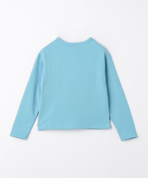 green label relaxing（グリーンレーベルリラクシング）の「TJ 裏毛 カーディガン / キッズ  140cm-160cm（カーディガン/ボレロ・キッズ・ナチュラル/ブラック/ライトブルー・140cm/150cm/160cm）」の13枚目の写真