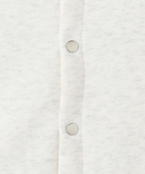 green label relaxing（グリーンレーベルリラクシング）の「TJ 裏毛 カーディガン / キッズ  140cm-160cm（カーディガン/ボレロ・キッズ・ナチュラル/ブラック/ライトブルー・140cm/150cm/160cm）」の5枚目の写真