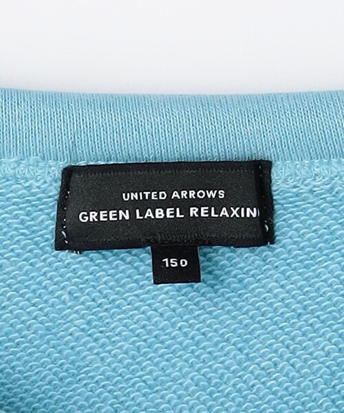 green label relaxing（グリーンレーベルリラクシング）の「TJ 裏毛 カーディガン / キッズ  140cm-160cm（カーディガン/ボレロ・キッズ・ナチュラル/ブラック/ライトブルー・140cm/150cm/160cm）」の6枚目の写真