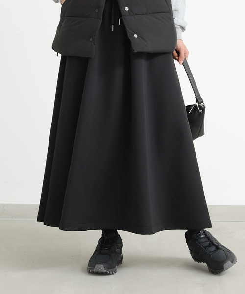 n'OrLABEL（ノアールレーベル）の「『サイドラインダンボールスカート』（スカート・レディース・ブラック/チャコール・1/2）」の10枚目の写真