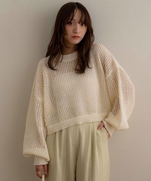 【NOAHL】メッシュショートプルオーバー