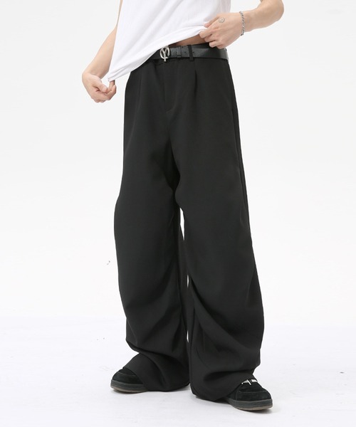 セール】ドレープワイドスラックス（スラックス）｜CORPUS TOKYO