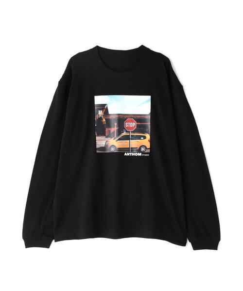 B'2nd（ビーセカンド）の「ANTHOM(アントム) フォトプリントロンＴ（Tシャツ/カットソー・レディース・ホワイト/ブラック・F）」の12枚目の写真