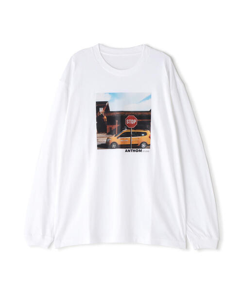 B'2nd（ビーセカンド）の「ANTHOM(アントム) フォトプリントロンＴ（Tシャツ/カットソー・レディース・ホワイト/ブラック・F）」の17枚目の写真