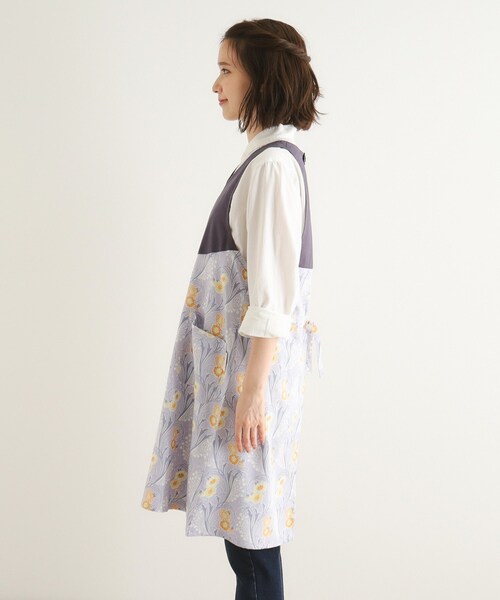 ベヴィントン ブルーム柄 エプロン（エプロン）｜LAURA ASHLEY（ローラアシュレイ）