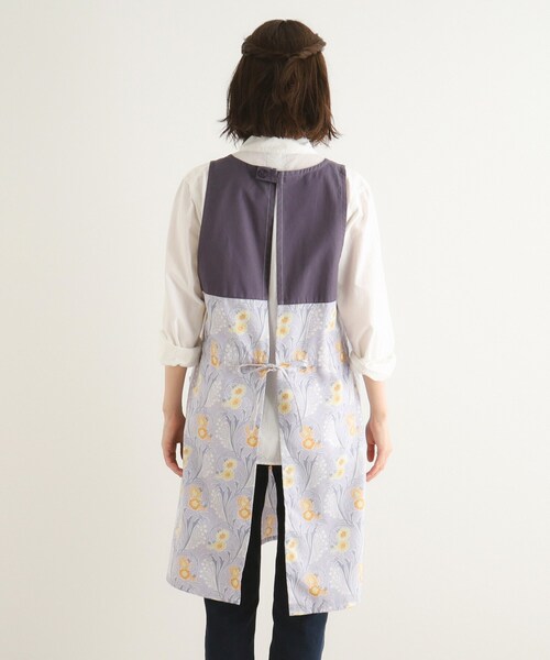 ベヴィントン ブルーム柄 エプロン（エプロン）｜LAURA ASHLEY（ローラアシュレイ）