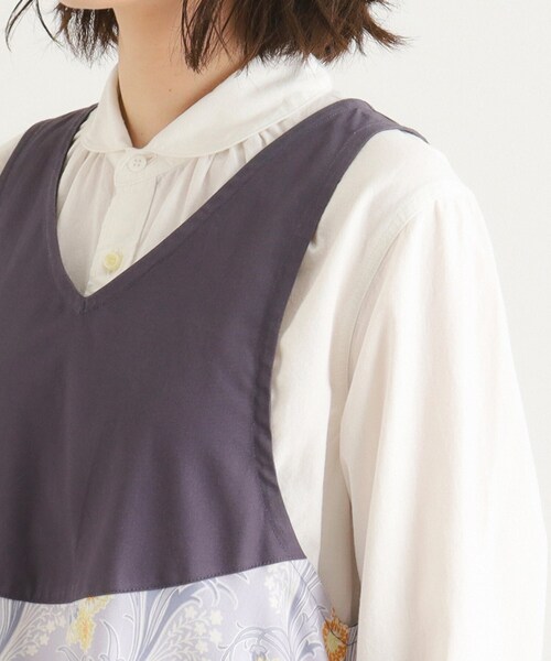 ベヴィントン ブルーム柄 エプロン（エプロン）｜LAURA ASHLEY（ローラアシュレイ）