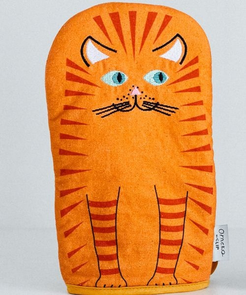 R*n様 オレンジネコ studio CLIP（スタディオクリップ）の「【Orneko BY CLIP】ネコ刺繍