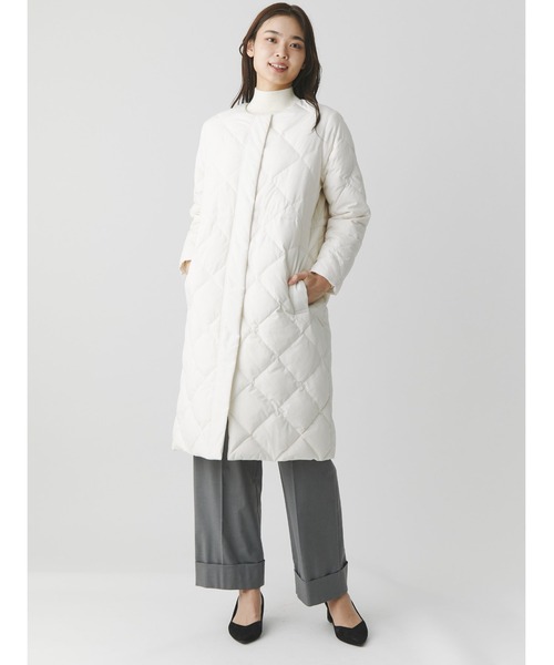 トーナル TONAL ロングジレ （ネイビー） トーナル TONAL ロングジレ （ネイビー） -ファッション通販