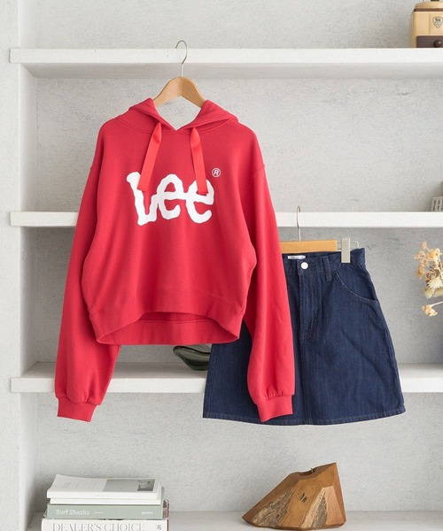 earth music&ecology(アースミュージックアンドエコロジー)の「Lee×e.m.a.eデニムミニスカート(デニムスカート・レディース・ワンウォッシュ/ブラック・S/M)」の21枚目の写真