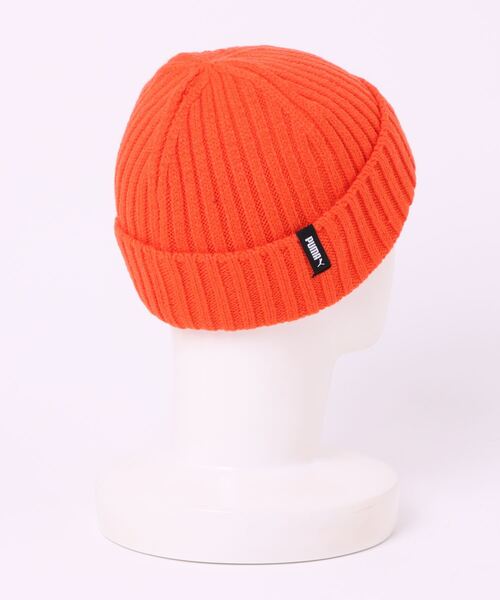 PUMA（プーマ）の「《PUMA》プーマ スポーツウェア フィッシャーマン ビーニー（ニットキャップ/ビーニー・メンズ・ブラック/グレー/オレンジ・フリー）」の4枚目の写真