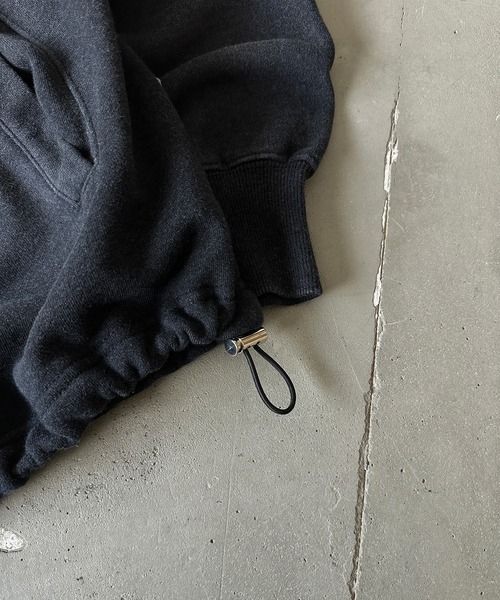 WISH FOR EVER(ウィッシュフォーエバー)の「BALACLAVA DOUBLE ZIP PARKER/バラクラバダブルジップパーカー(パーカー・メンズ・ブラック/ライトグレー/ブラウン・LARGE/SMALL/MEDIUM)」の21枚目の写真