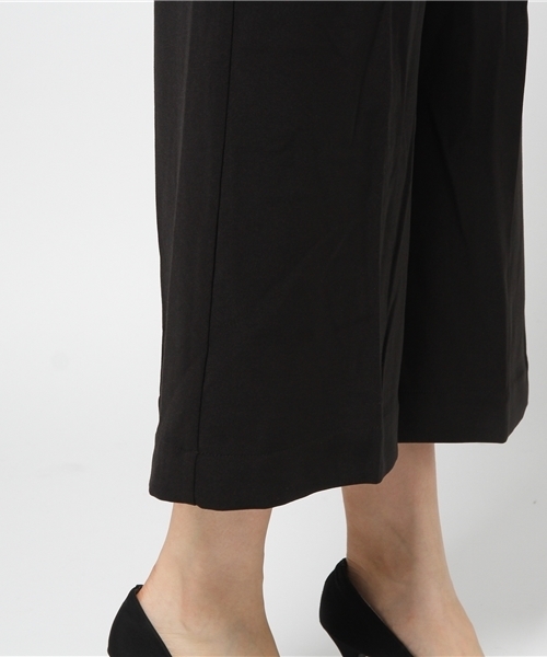 mystic（ミスティック）の「【mystic】フロントタックガウチョパンツ（その他パンツ・レディース・ベージュ/カーキ/ネイビー/ブラック・1/2）」の11枚目の写真