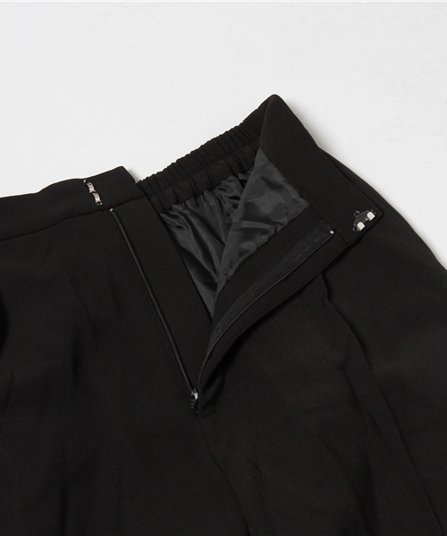 mystic（ミスティック）の「【mystic】フロントタックガウチョパンツ（その他パンツ・レディース・ベージュ/カーキ/ネイビー/ブラック・1/2）」の12枚目の写真