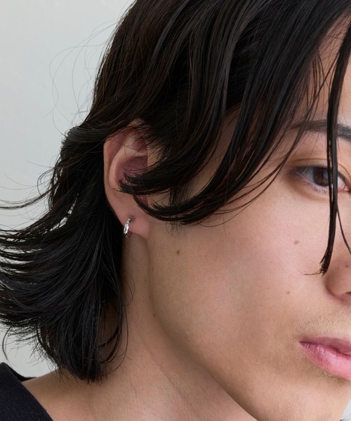 JUPITER（ジュピター）の「【K10】ダイヤモンドカットフープピアス<動画あり>（ピアス（両耳用）・レディース・ゴールド/シルバー・FREE）」の20枚目の写真