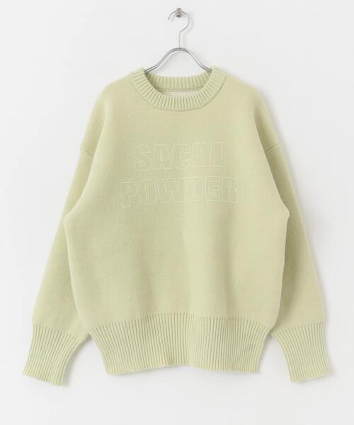 KBF（ケイビーエフ）の「SACHIPOWDERリバーシブルニット（ニット/セーター・レディース・グレー系その他/グリーン系その他/ブラウン系その他・ONE）」の13枚目の写真