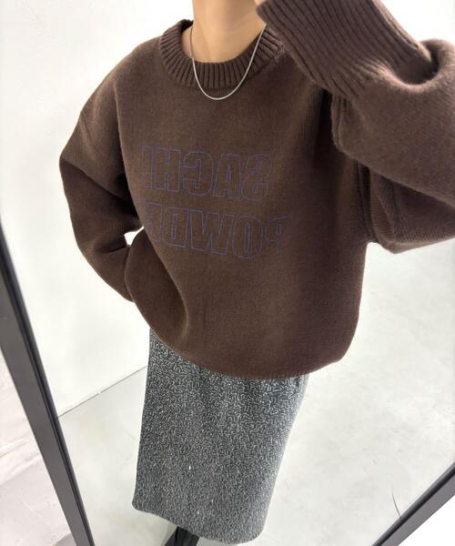 セール】SACHIPOWDERリバーシブルニット（ニット/セーター）｜KBF