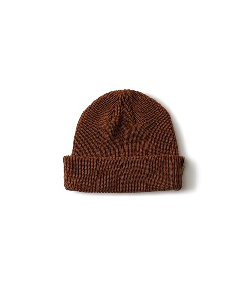 Subciety（サブサエティ）の「Essential beanie（ニットキャップ/ビーニー・メンズ・ブラック/グレー/オレンジ/ネイビー/パープル/キャメル・FREE）」の21枚目の写真