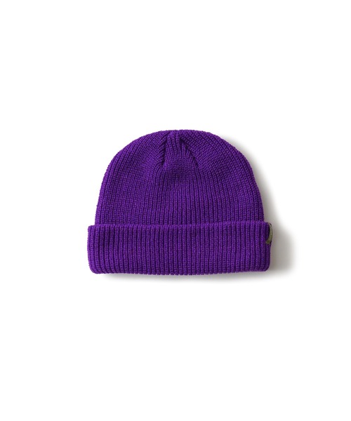 Subciety（サブサエティ）の「Essential beanie（ニットキャップ/ビーニー・メンズ・ブラック/グレー/オレンジ/ネイビー/パープル/キャメル・FREE）」の20枚目の写真