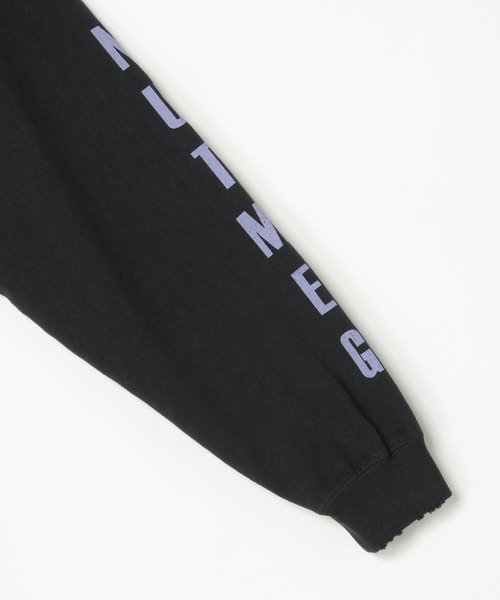 NO NEED（ノーニード）の「【NUTMEG/ナツメグ】San Diego 袖プリント USAヘビーウェイト ロンT（Tシャツ/カットソー・メンズ・ブラック/オフホワイト/グレー/ネイビー・M/L）」の12枚目の写真