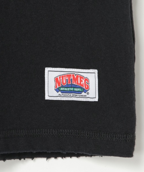 NO NEED（ノーニード）の「【NUTMEG/ナツメグ】San Diego 袖プリント USAヘビーウェイト ロンT（Tシャツ/カットソー・メンズ・ブラック/オフホワイト/グレー/ネイビー・M/L）」の14枚目の写真