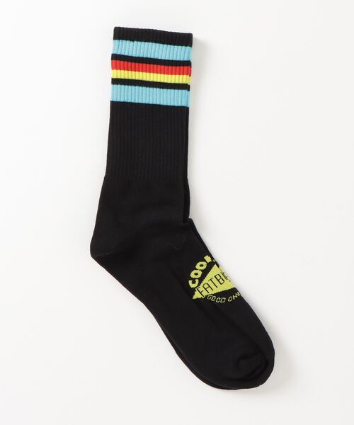 COOKMAN（クックマン）の「Cookman クックマン ソックス Crew Socks FAT LOGO ソックス（ソックス/靴下・メンズ・ホワイト/ブラック・FREE）」の11枚目の写真