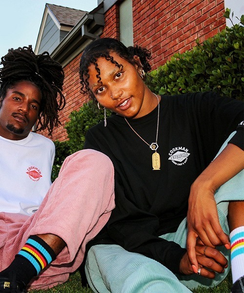 COOKMAN（クックマン）の「Cookman クックマン ソックス Crew Socks FAT LOGO ソックス（ソックス/靴下・メンズ・ホワイト/ブラック・FREE）」の10枚目の写真