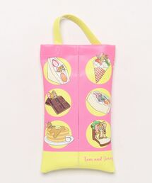 TOM&JERRY（トムアンドジェリー）の「【 Tom & Jerry 】 トム＆ジェリー　合皮ティッシュボックス 24W10（収納グッズ）」